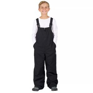 ZeroXposur Kids Roger Snow Bibs Size S 6 7 Black Insulated Ski Overalls Boys NWT
